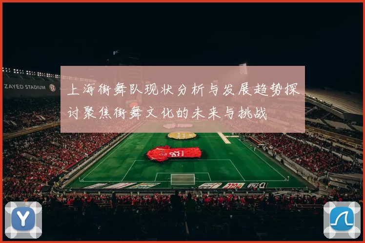 上海街舞队现状分析与发展趋势探讨聚焦街舞文化的未来与挑战