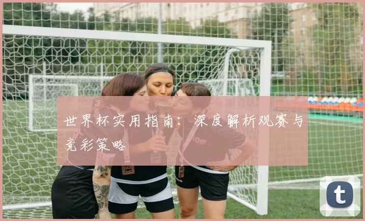 世界杯实用指南:深度解析观赛与竞彩策略